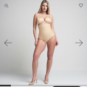 SKIMS Beige Shapewear Bodysuit